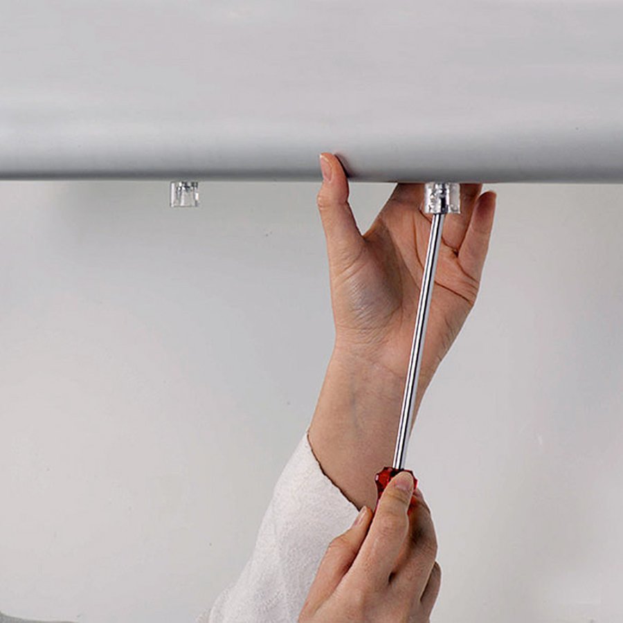 Dobbeltsidet nedh&aelig;ngsskilt, 2 lag - 50x14.8 cm