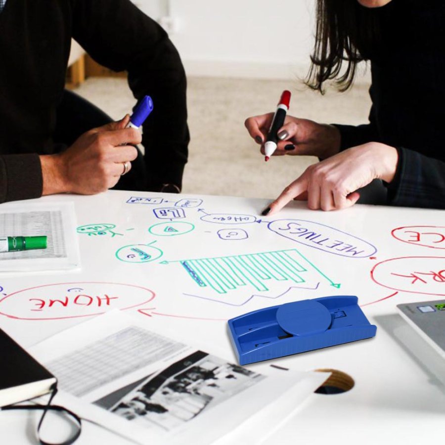 White Board renser, m/holder til marker. Magnetisk