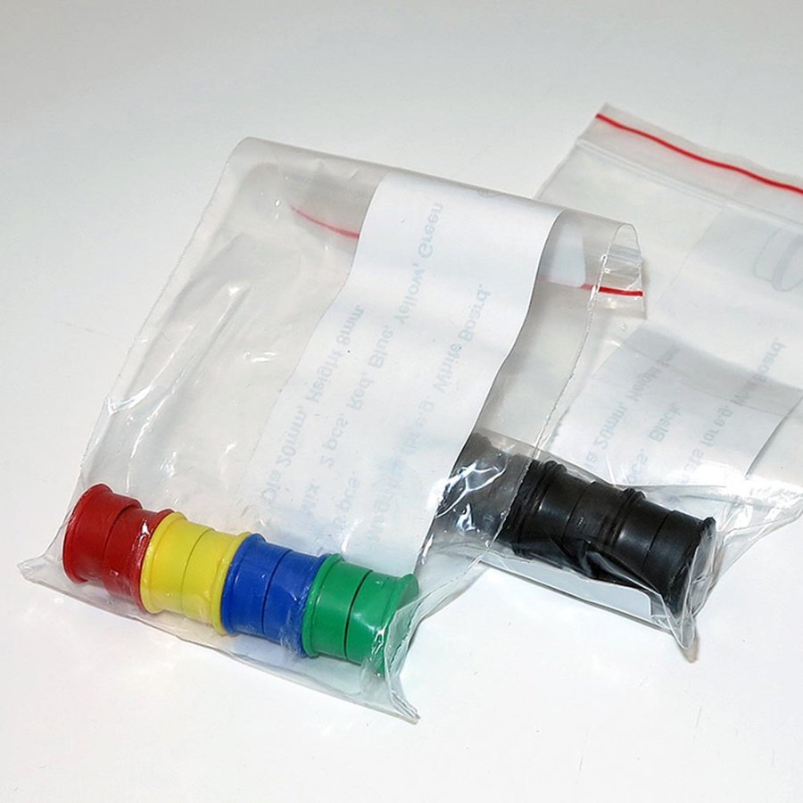 Magneter til whiteboards og st&aring;ltavler, 8 stk. sorte