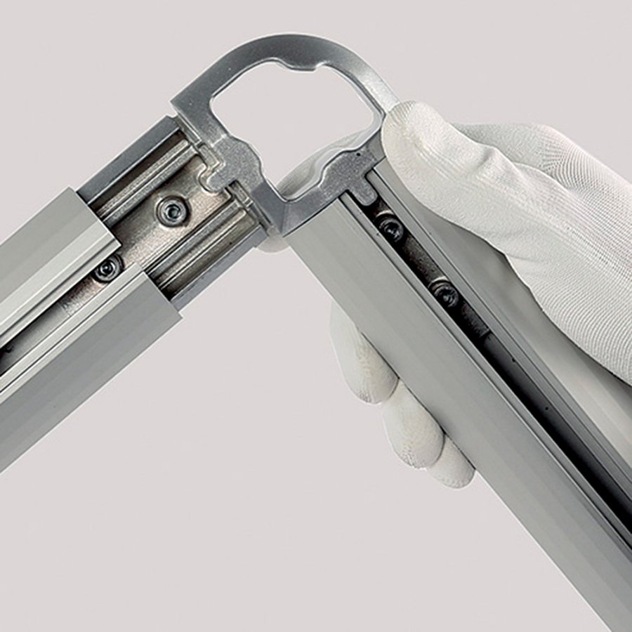 Omni Banner Ramme, 100x150cm. Inkl. krog m/elastik. Ekskl. eyelets