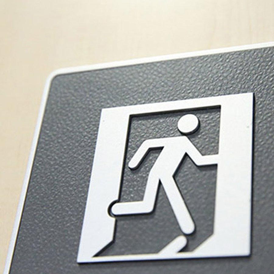 Icon D&oslash;rskilt Med Blindeskrift - Herre