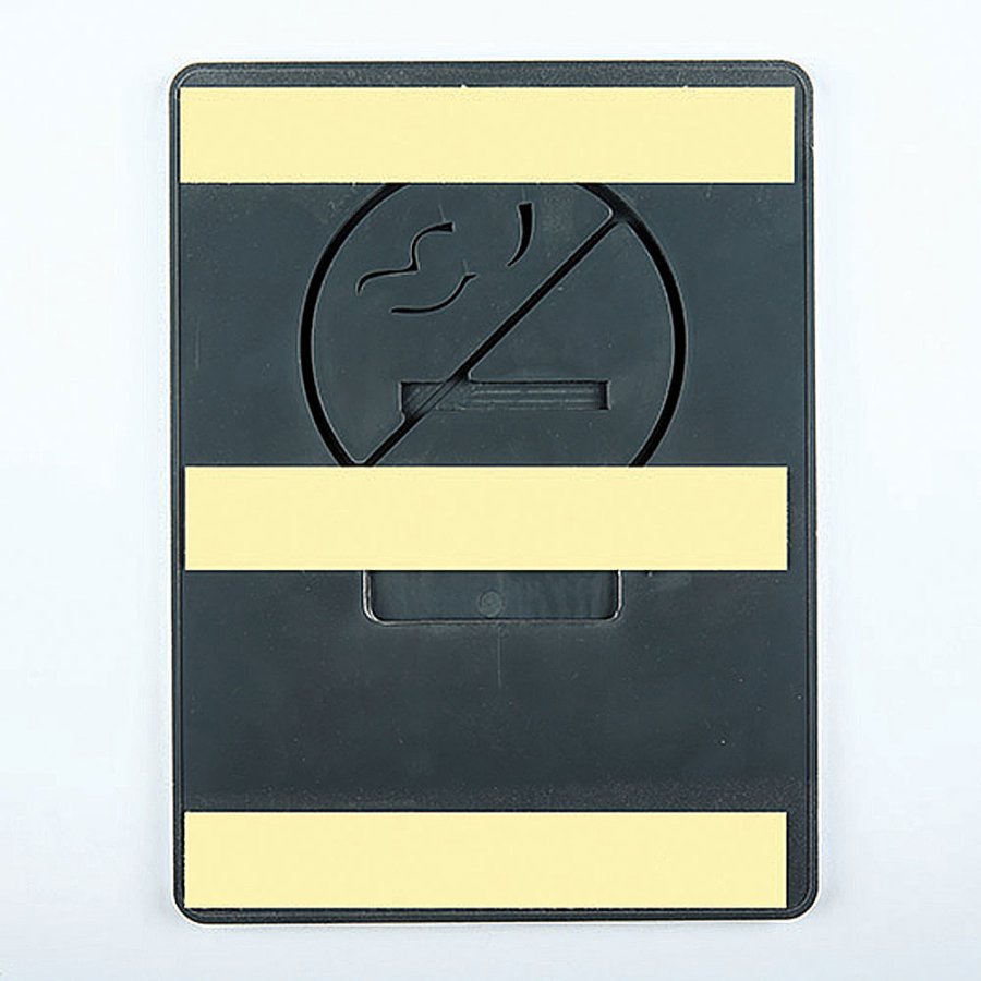 Icon D&oslash;rskilt Med Blindeskrift - Rygning Forbudt