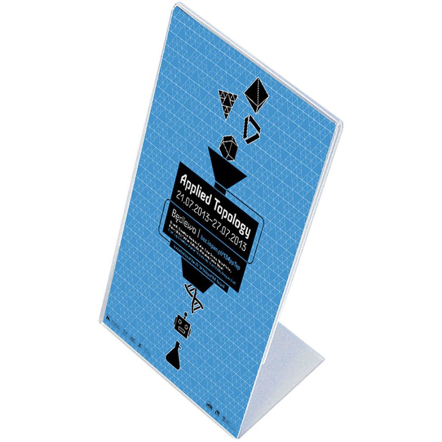 L - Menukortholder vertikal - A7 - 7.4x10.5 cm