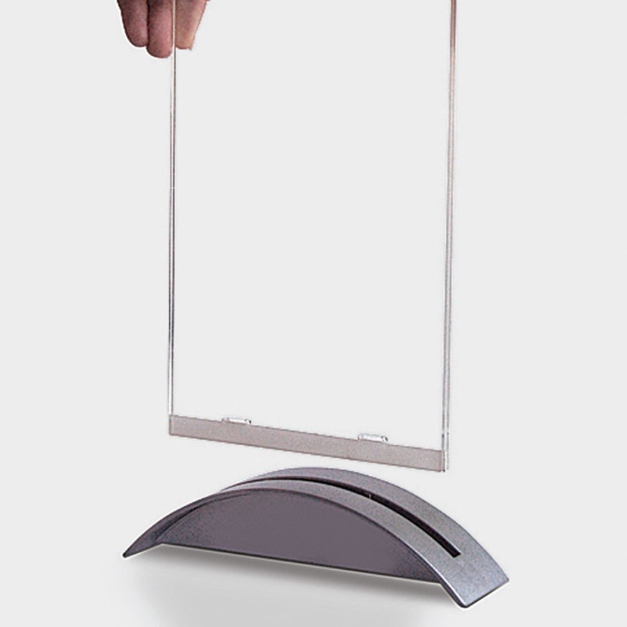 Rocket Menukortholder vertikal - A5 - 14.8x21 cm - gr&aring;