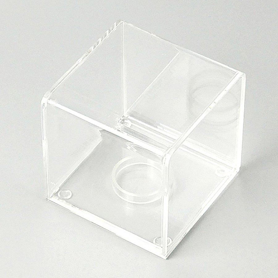 Showcase Square - Transparent - 8.6 cm