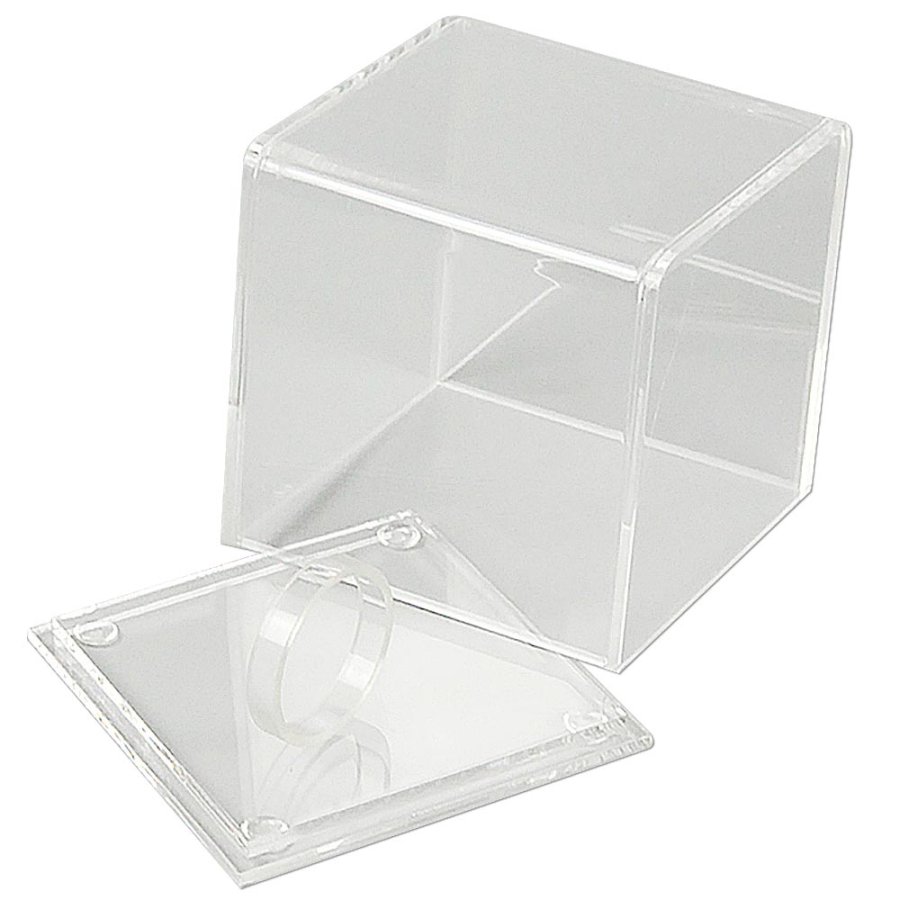 Showcase Square - Transparent - 8.6 cm