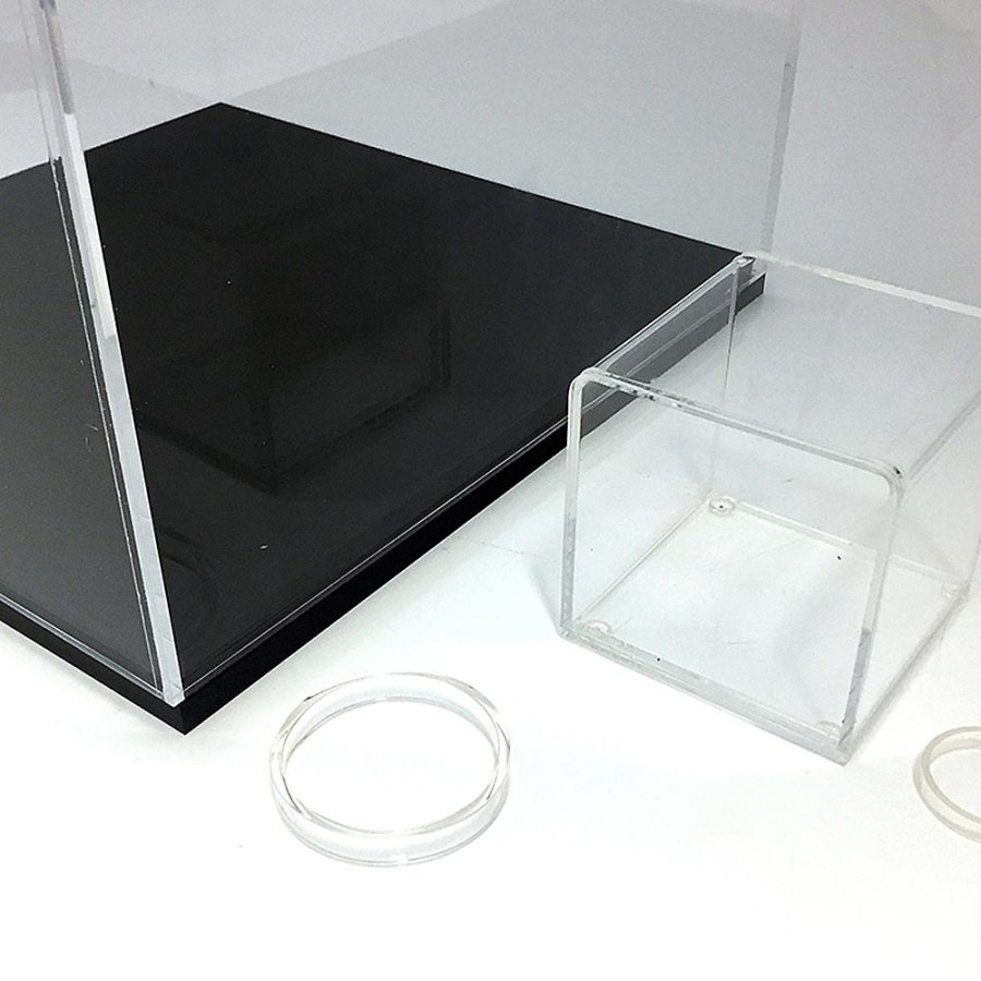 Showcase Square - Sort Bund - 30.5 cm