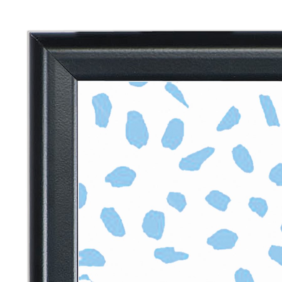 Wooden bordtavle med f&oslash;dder m&oslash;rkt tr&aelig; - A5 - 12,7x17,8 cm