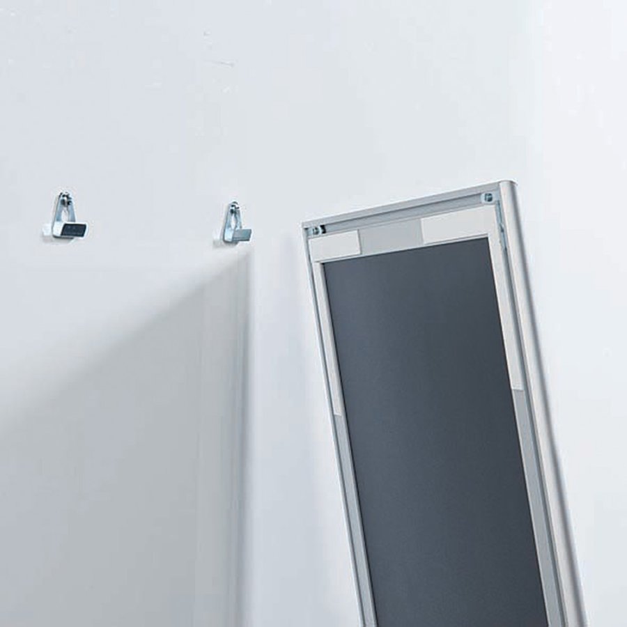 Wooden bordtavle med f&oslash;dder m&oslash;rkt tr&aelig; - A5 - 12,7x17,8 cm