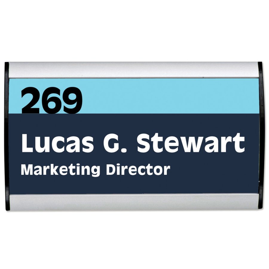 D&oslash;rskilt/v&aelig;gskilt til systematisering, s&oslash;lv - 7,4x25cm