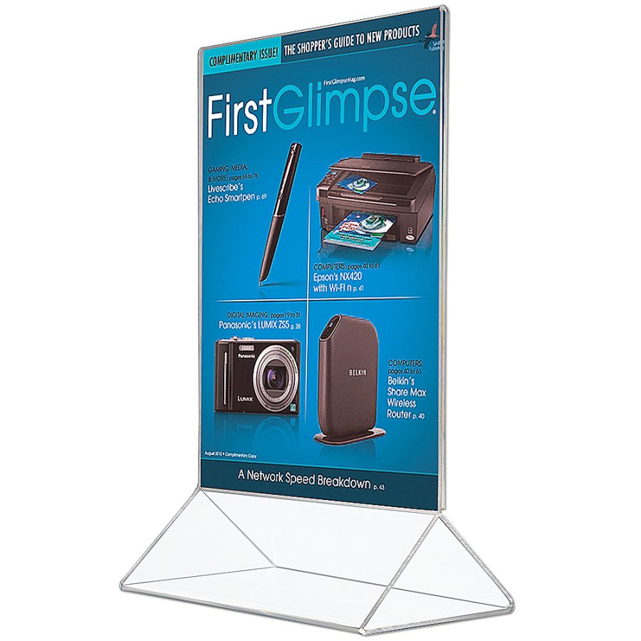 Delta Menukortholder vertikal - A4 - 21x29.7 cm