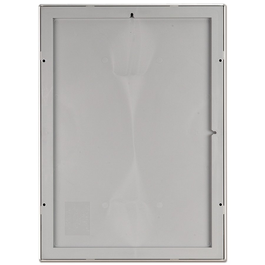 Opti Klikramme med 14mm aluminium profil, s&oslash;lv - A4