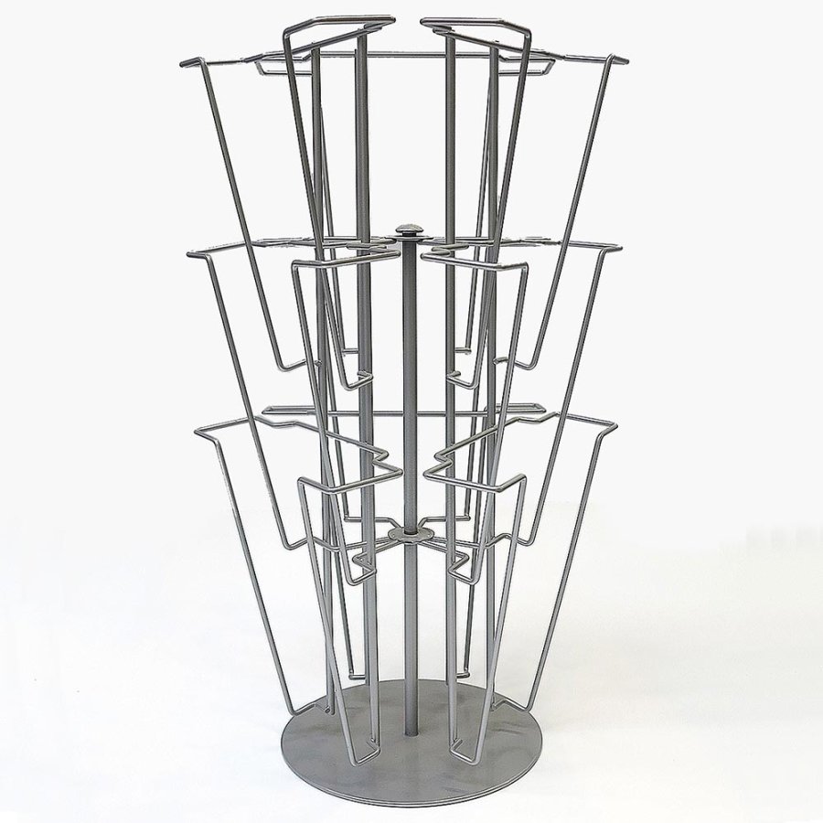 Brochurecarousel til bord - 9xA4 - 21x29.7 cm