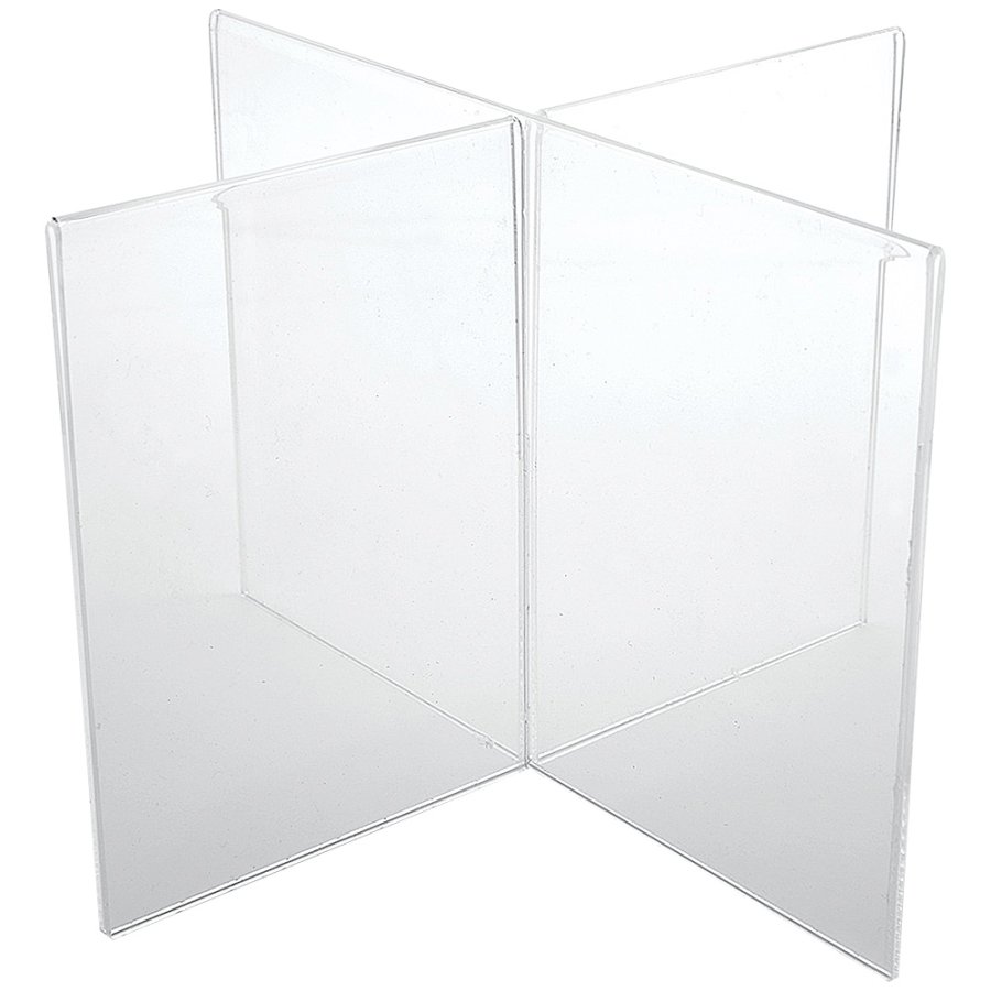 Cross Menukortholder vertikal, x4 - A6 - 10.5x14.8 cm