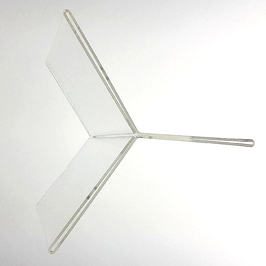 Cross Menukortholder vertikal, x3 - 6 x M65