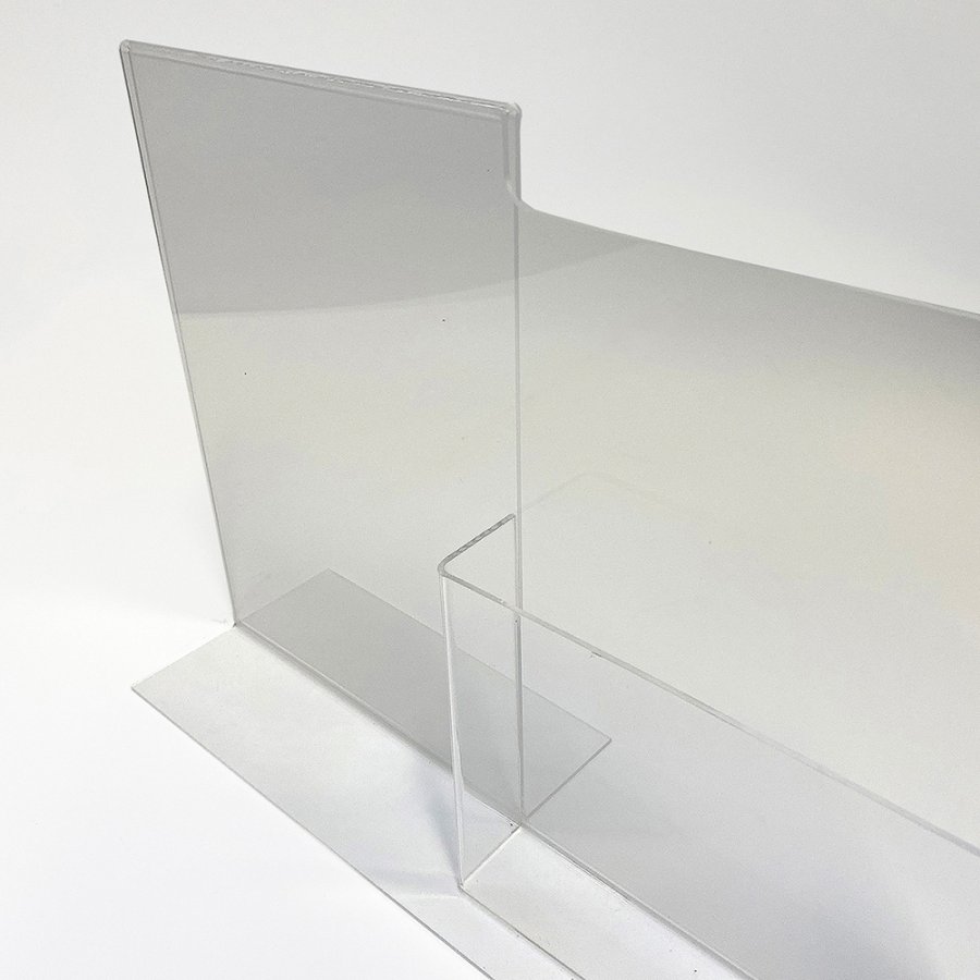 L - Menukortholder A4 med holder til A4 brochurer vertikal