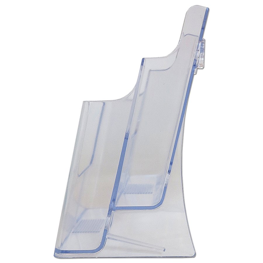 Bord & V&aelig;gdispenser, akrylbrochureholder - 2 x A5