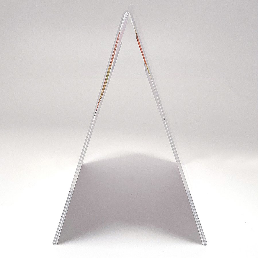 A-Menuholder, vertikalt A4 akryldisplay, dobbeltsidet