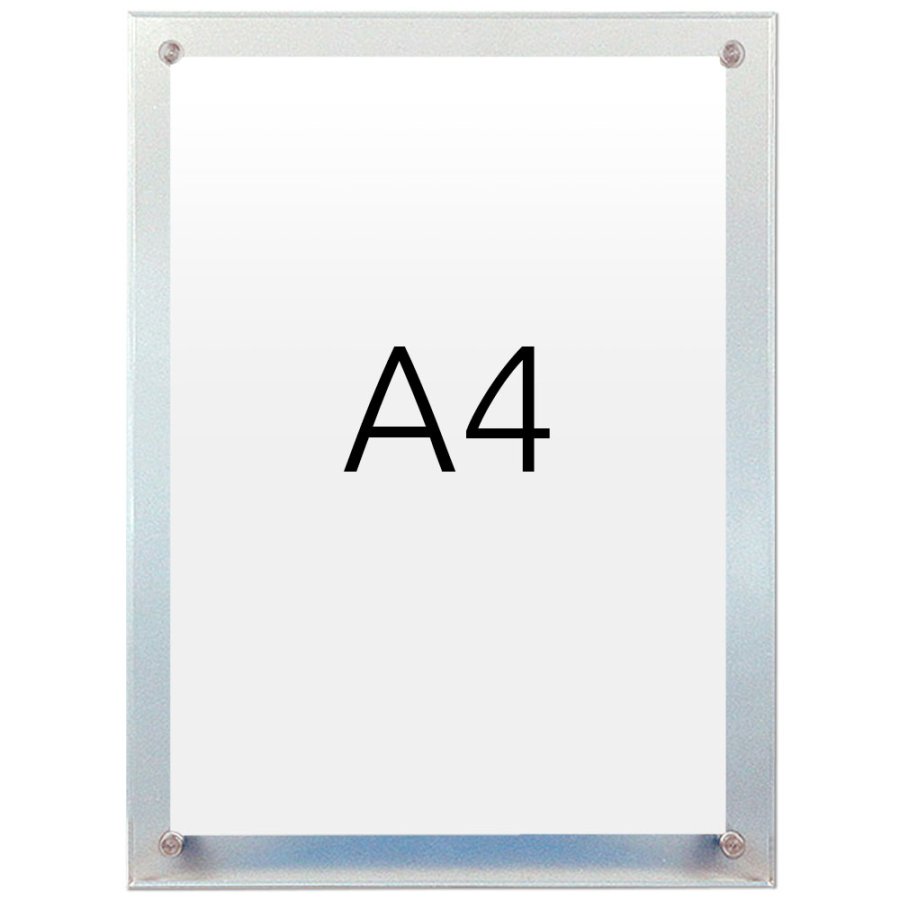 Menukortholder med ben - A4 - 21x29.7 cm