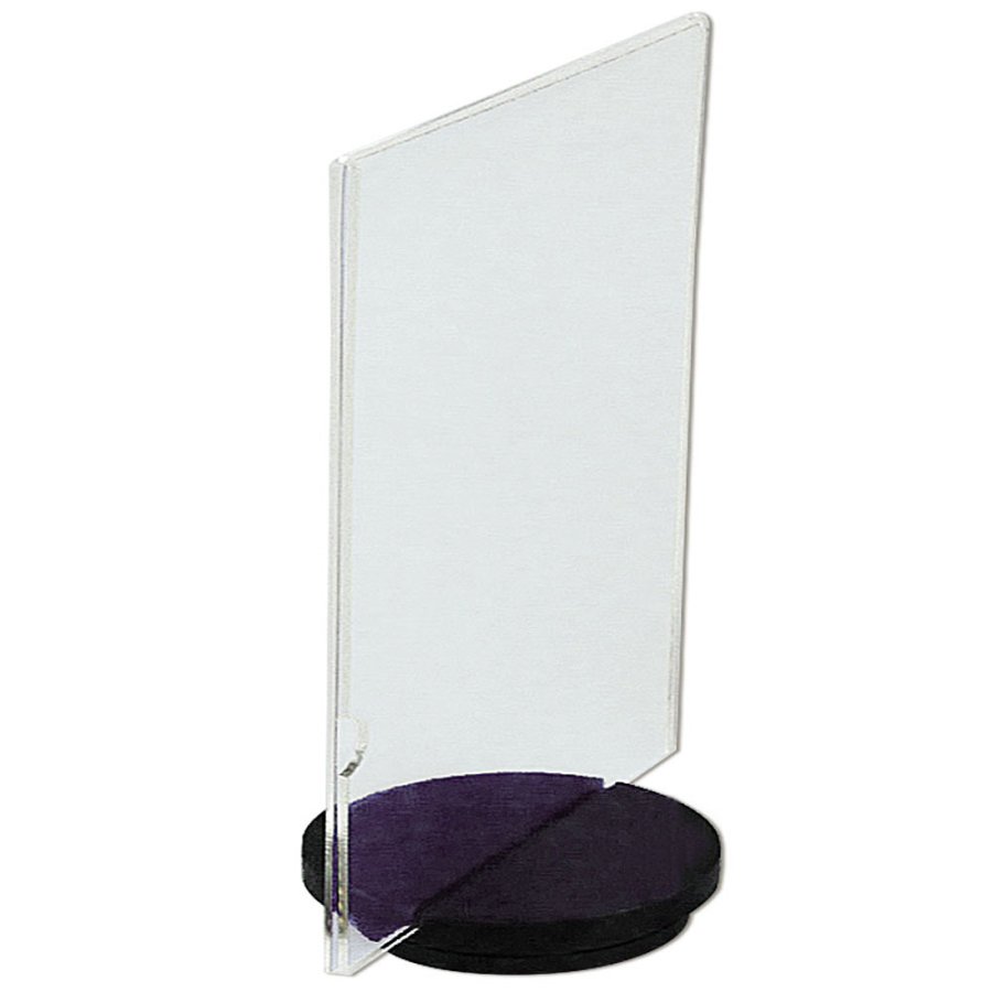 Turn Menukortholder vertikal - A5 - 14.8x21 cm - sort