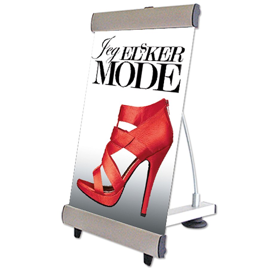 Quick Banner Stand Enkeltsidet - 100x140cm