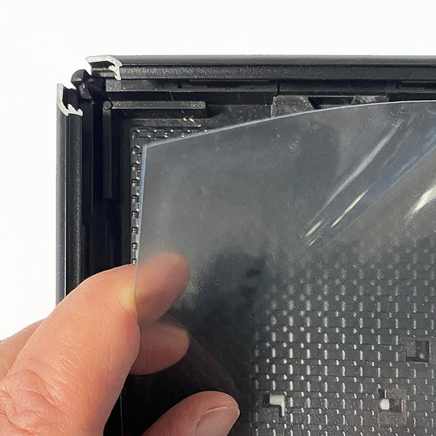 Opti Klikramme med 14mm aluminium profil, s&oslash;lv - A5