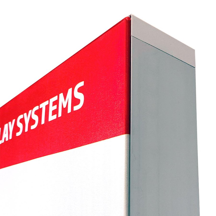 LED lysv&aelig;g LED-TEX Lightbox stand dobbeltsidet, 85x200cm