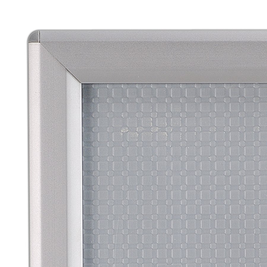 Photo Klikramme med 14mm aluminium profil, s&oslash;lv - A6