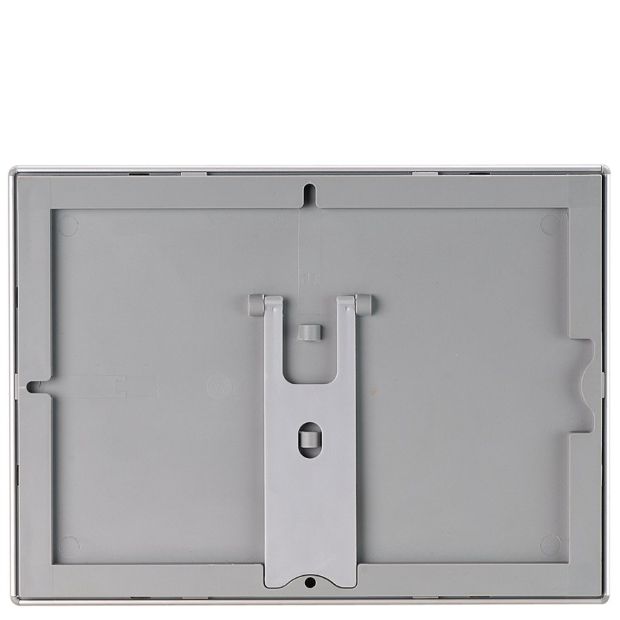 Photo Klikramme med 25mm aluminium profil, s&oslash;lv - A4