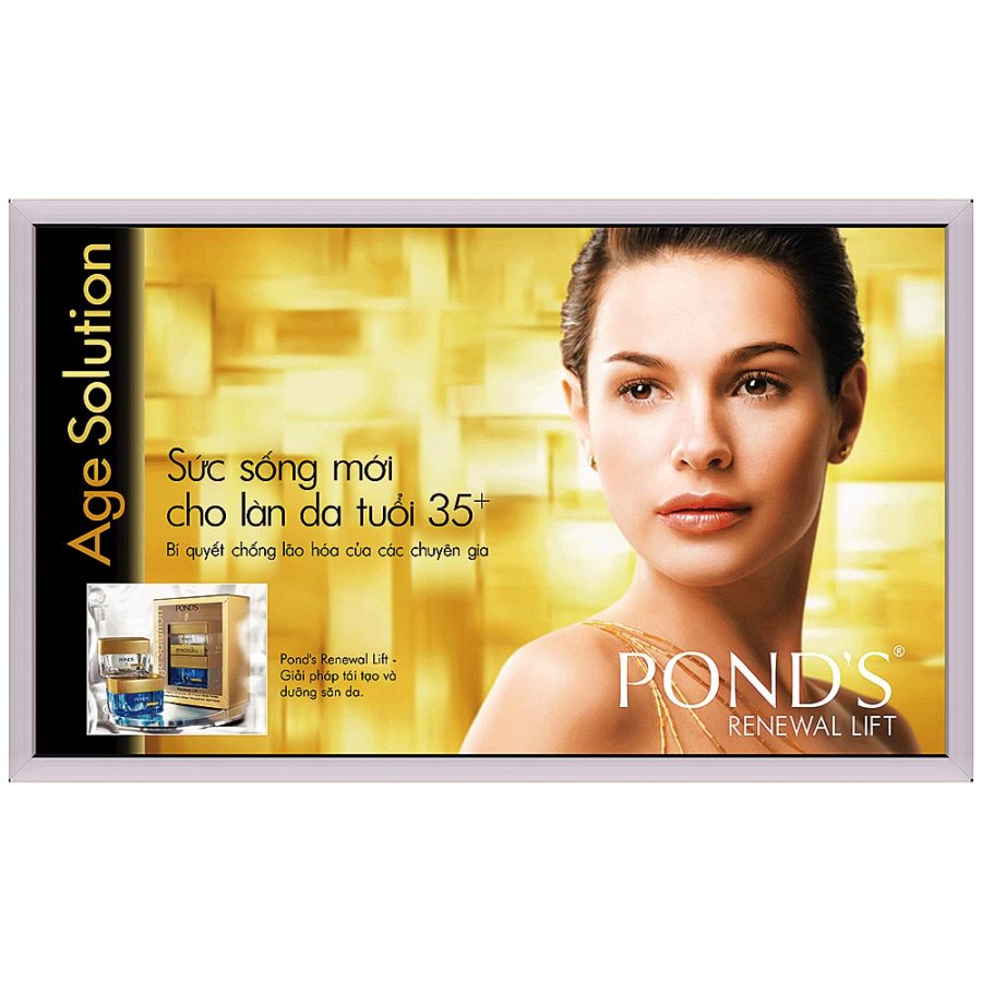 LED Slim Light LUX Enkeltsidet - 50x70cm