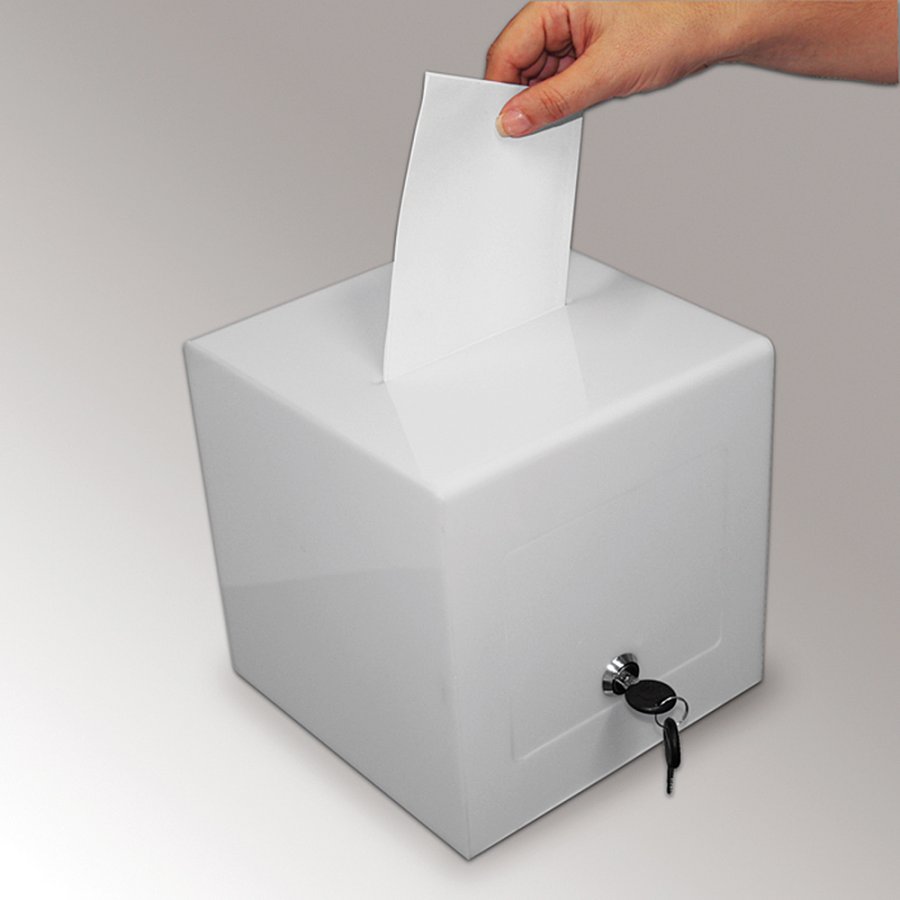 Cardbox / tipbox - White