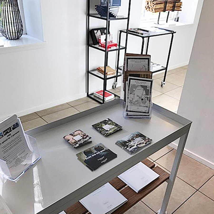 Multi Dispenser, akrylbrochureholder - 4 x M65