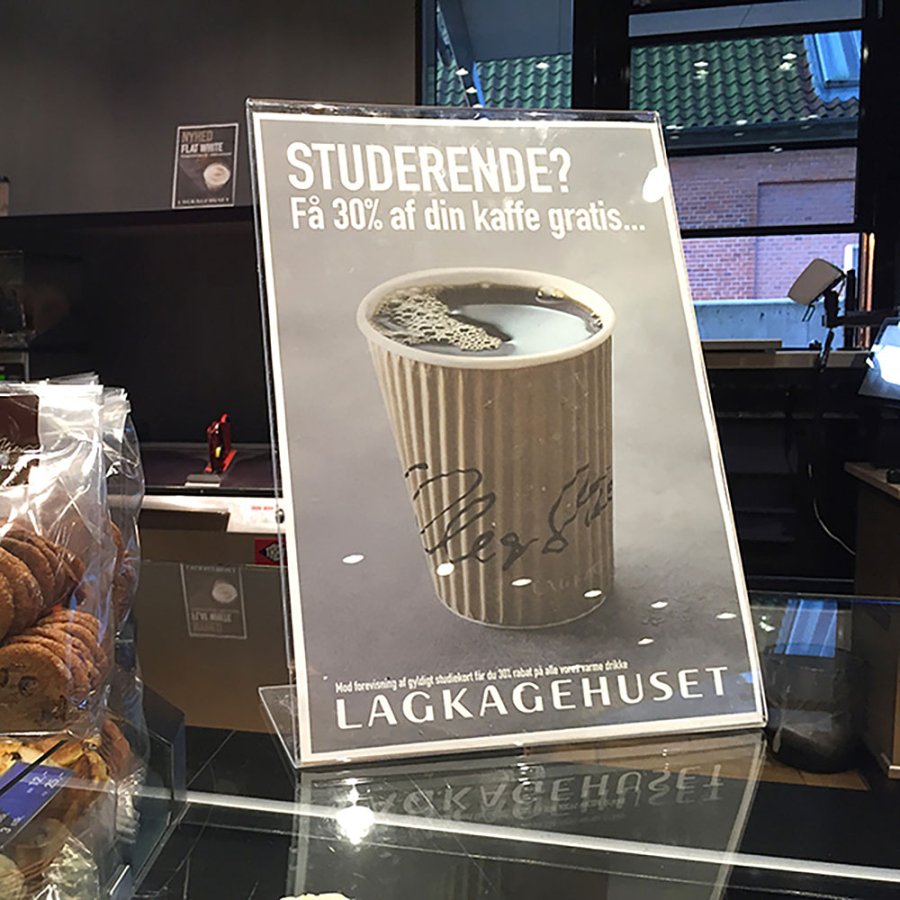 L - Menukortholder vertikal - A3 - 29.7x42 cm