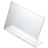 Skilteholder, L-formet horisontal, A3 - 29,7 x 42 cm #2