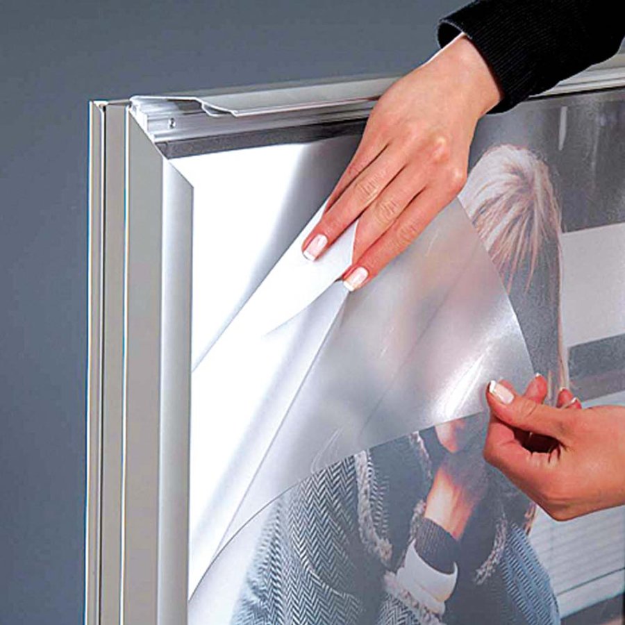 Frontplade PET Uden Magnet Oversize, B1 - 70 x 100 cm