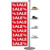 Infostander, MultiStand, 50cm banner, 2 x dobbeltsidet Slide-In rammer, A2 - 42 x 59,4 cm #7