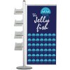 Multi Stander 19 - Enkeltsidet, 1 Stk 70cm Banner + 4xA4 Hylder #1
