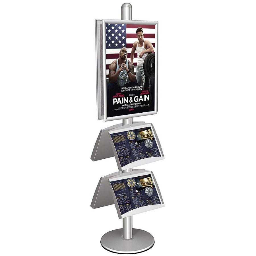 Multi Stander St&aring;lhylde 2xA4