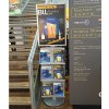 Infostander, MultiStand, dobbeltsidet, 4 st&aring;lhylder, 2 klikrammer, B1 - 70 x 100 cm #7