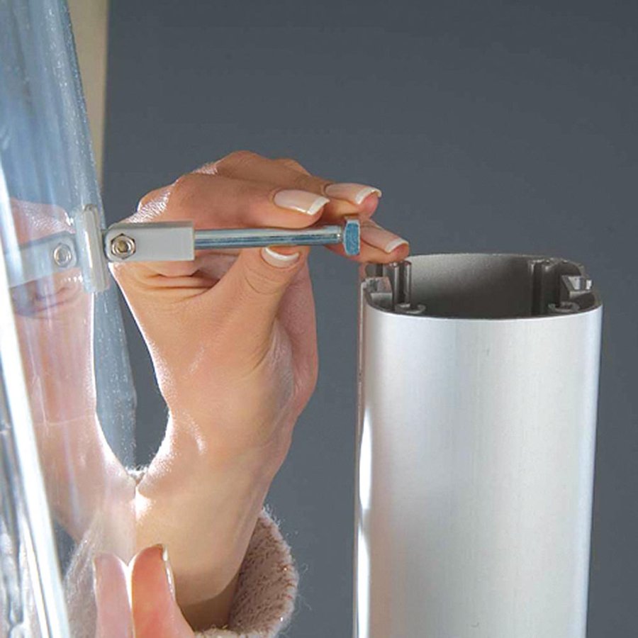 Multistander enkeltsidet - 4xA3 - 29.7x42 cm akrylhylder