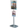Infostander, Mini MultiStand, enkeltsidet, akrylholder og klikramme, A2 - 42 x 59,4 cm #1