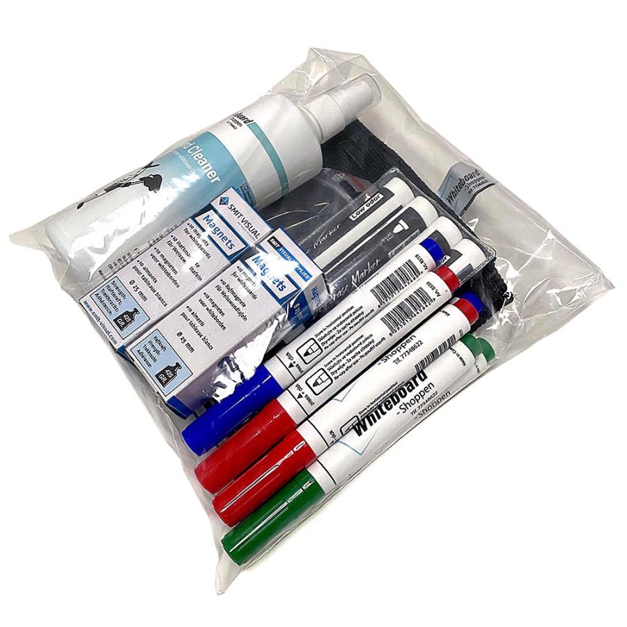 Stort tilbeh&oslash;rss&aelig;t til whiteboardtavler, alt hvad du beh&oslash;ver og lidt til