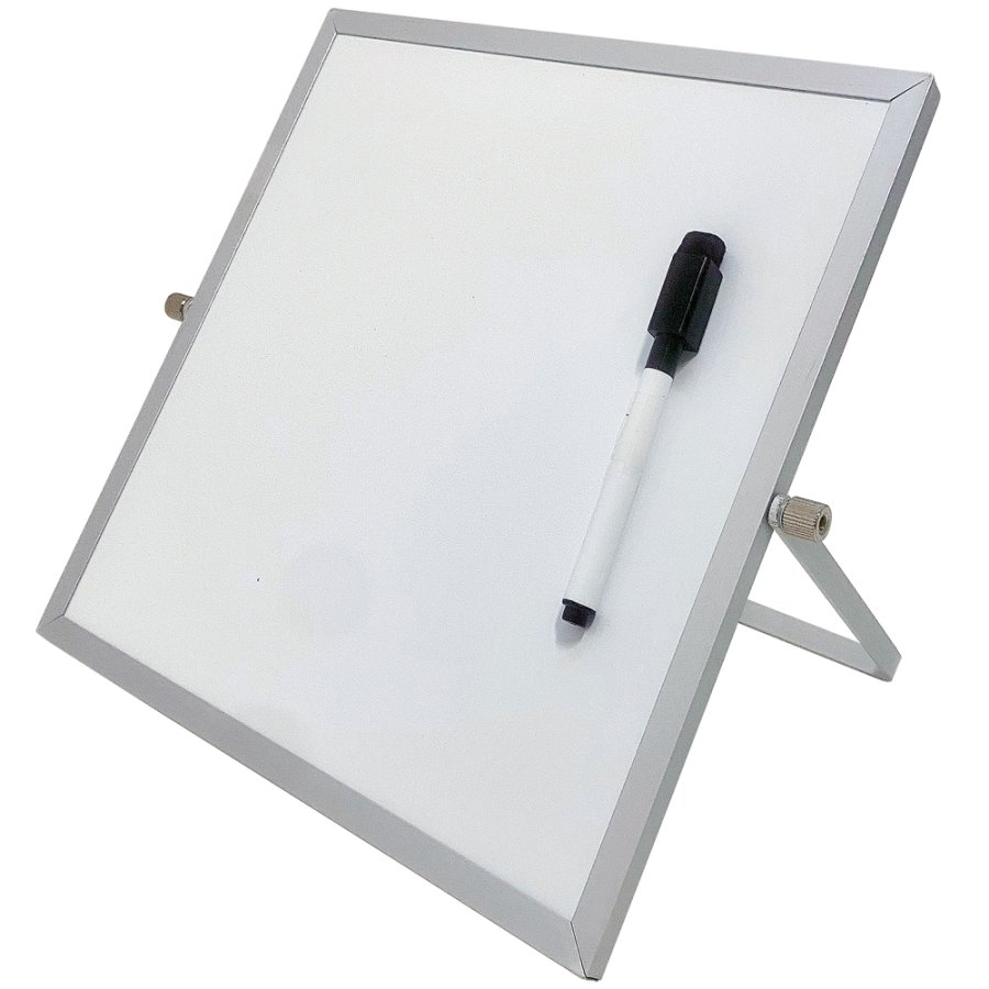 Effektiv Mini-Whiteboard til Skrivebordet - 25x25 cm