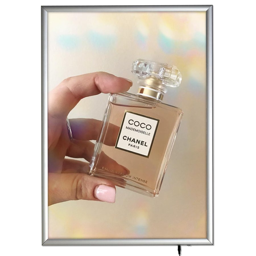 LED Lysramme Enkeltsidet - 50x70cm