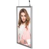 LED Ramme, dobbeltsidet, vertikal, A2 - 42 x 59,4 cm #1