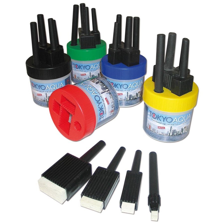 Tokyo Aqua Skiltebl&aelig;k - 1L Sort