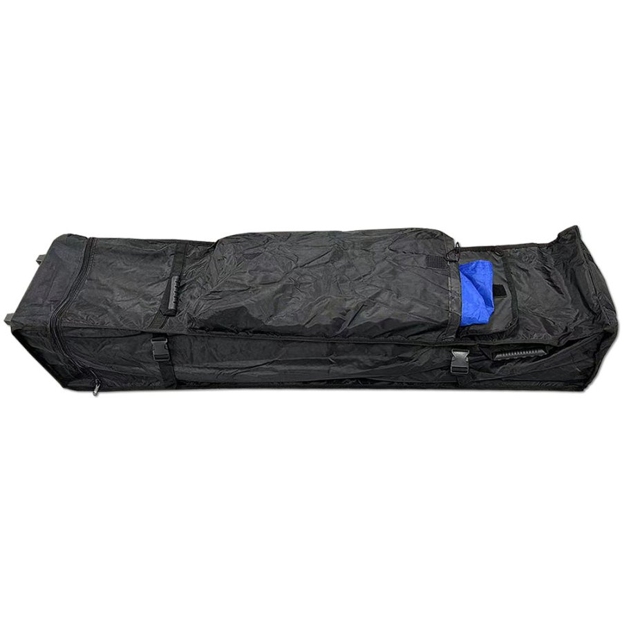 Event Tent Lux, vandt&aelig;t polyester, s&oslash;lv/sort, 2 x 2 m