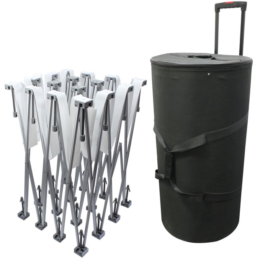 Messev&aelig;g Pop-up Wall Textile, 5 sektioner