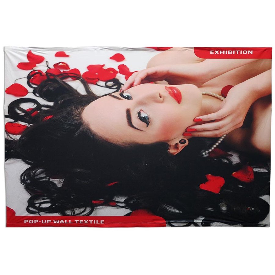 Messev&aelig;g Pop-up Wall Textile, 5 sektioner