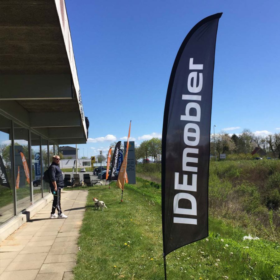 Spike Flag Base, jordspyd til beachflag